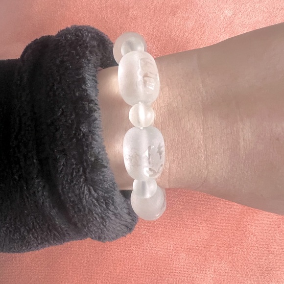 Bundle sale 2 for $9 NWOT Unisexual Buddhist buddha Stretch beads Bracelet - Picture 5 of 5